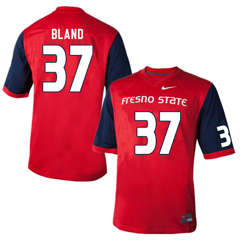 Men #37 DaRon Bland Fresno State Bulldogs College Football Jerseys Sale-Red